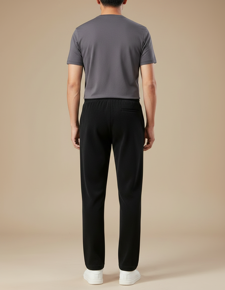 Pantalon Noir 80db - Cordé - vue 2
