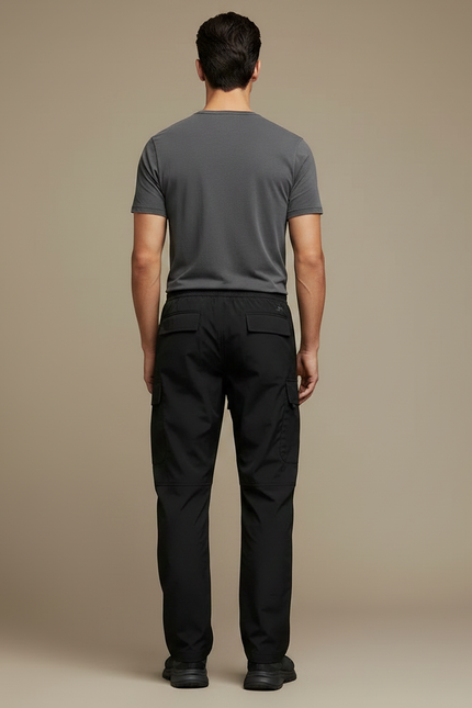 Pantalon Travail Noir Homme - Polyester - vue 2
