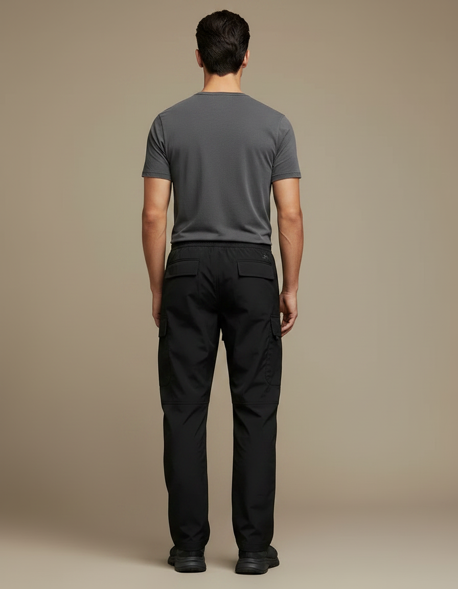 Pantalon Travail Noir Homme - Polyester - vue 2