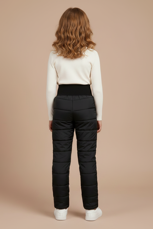 Pantalon De Ski Enfant Noir - Polyester - vue 2