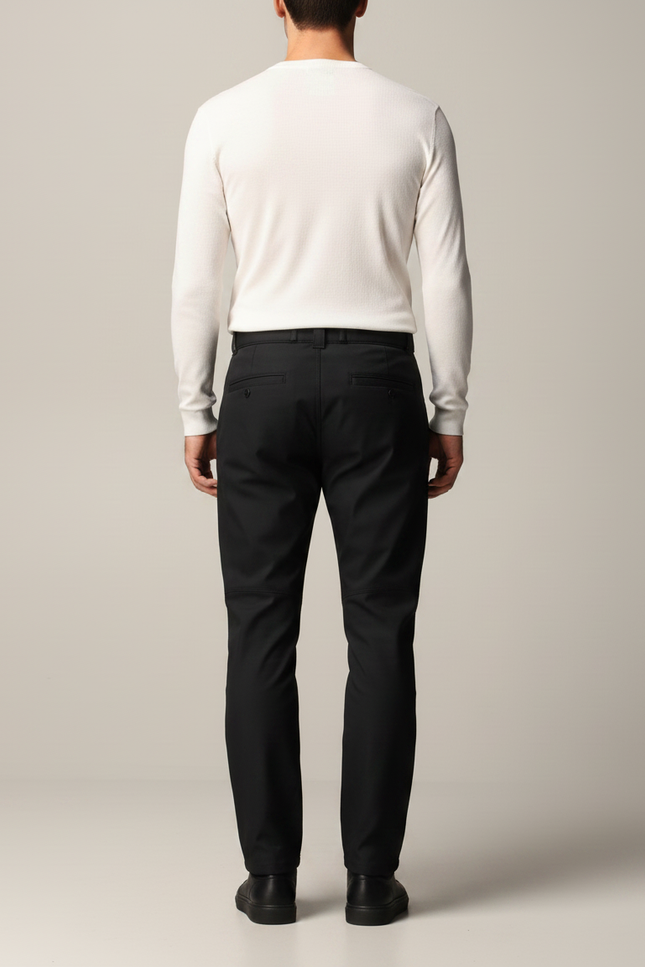 Pantalon Noir Homme Cargo Technique Urbain Moderne - Polyester - vue 2