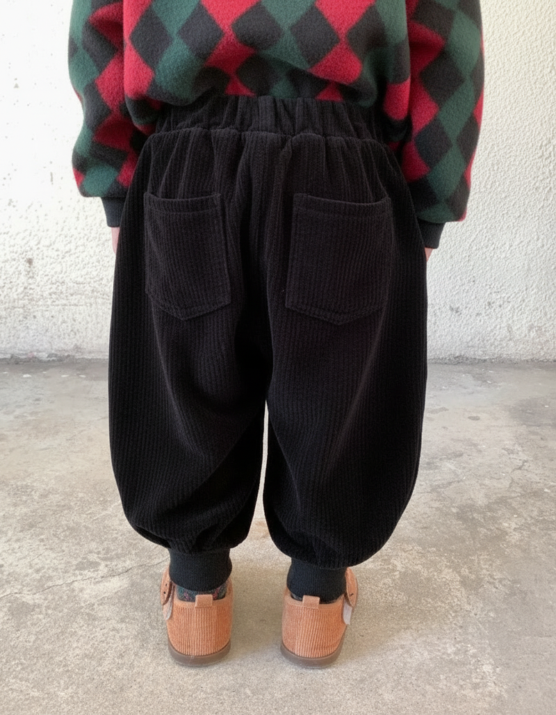 Pantalon Noir Homme