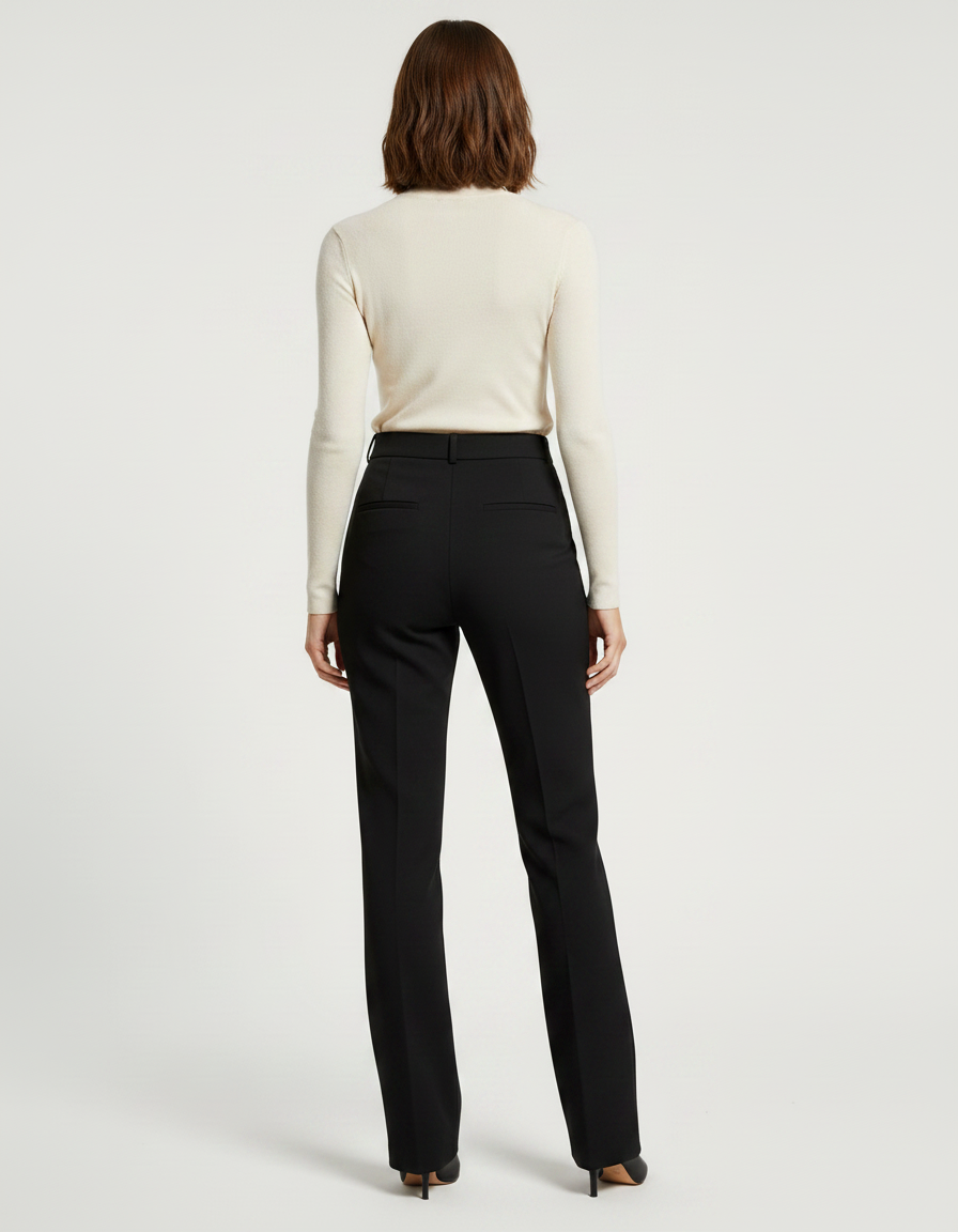 Pantalon Noir Ee2c - Polyester - vue 2