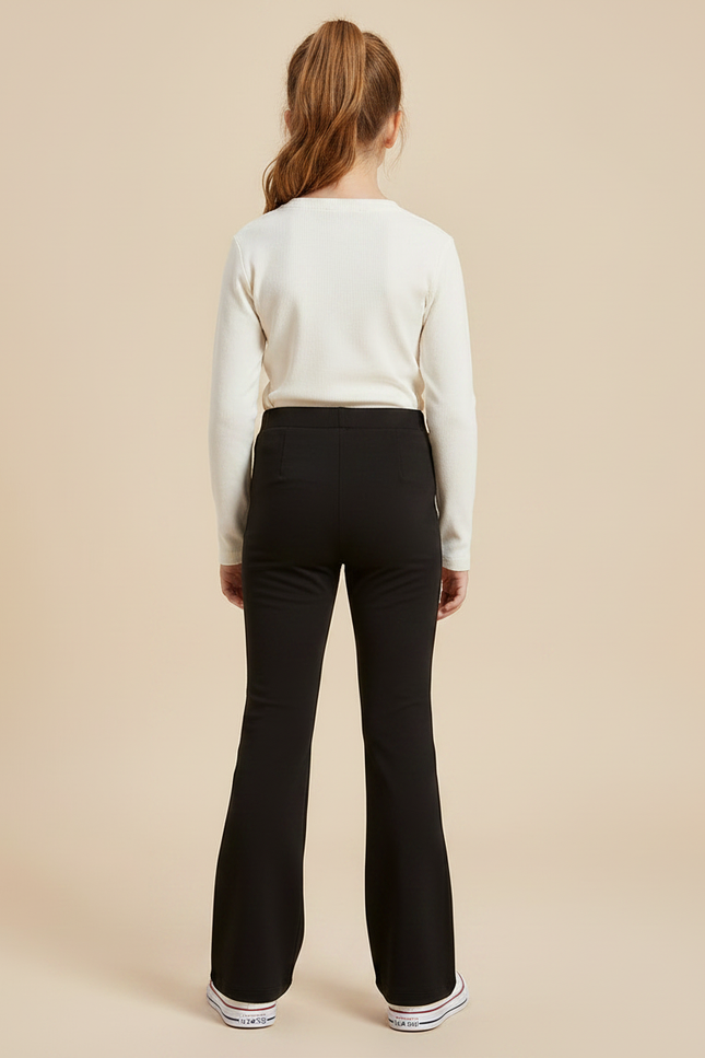 Pantalon Danse Noir - Maille - vue 2