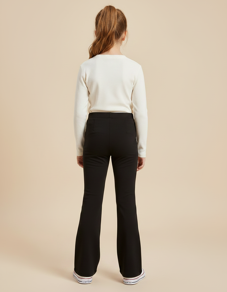 Pantalon Danse Noir - Maille - vue 2