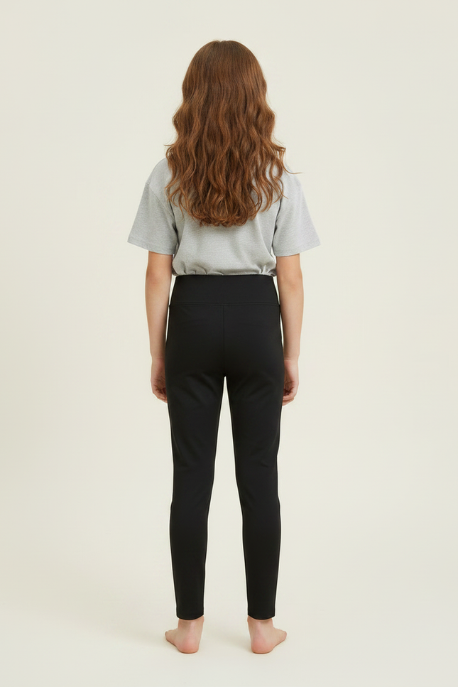 Pantalon Slim Noir Stretch - Polyester - vue 2