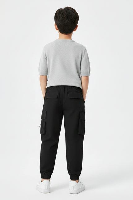 Pantalon Noir 988e - Polyester - vue 2