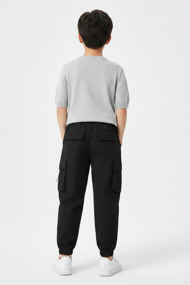 Pantalon Noir 988e - Polyester - vue 2