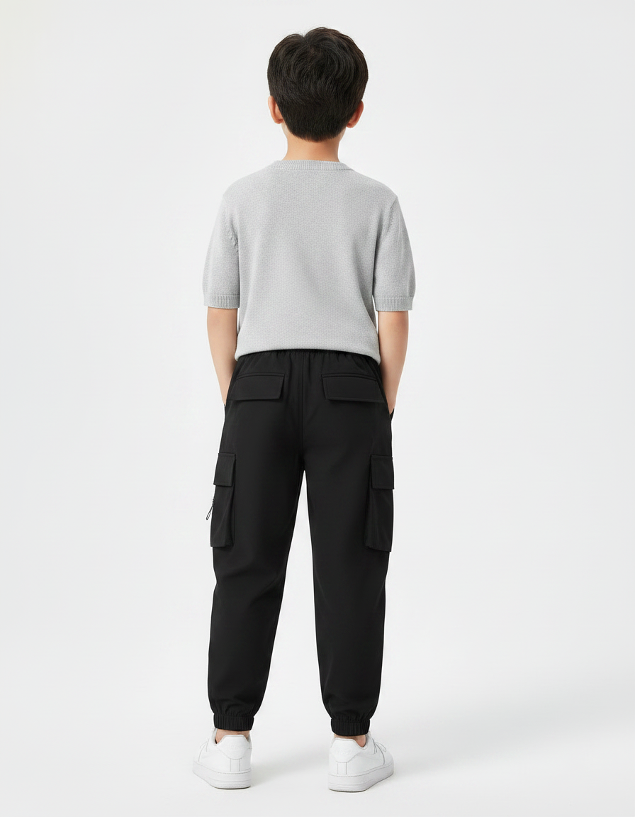 Pantalon Noir 988e - Polyester - vue 2