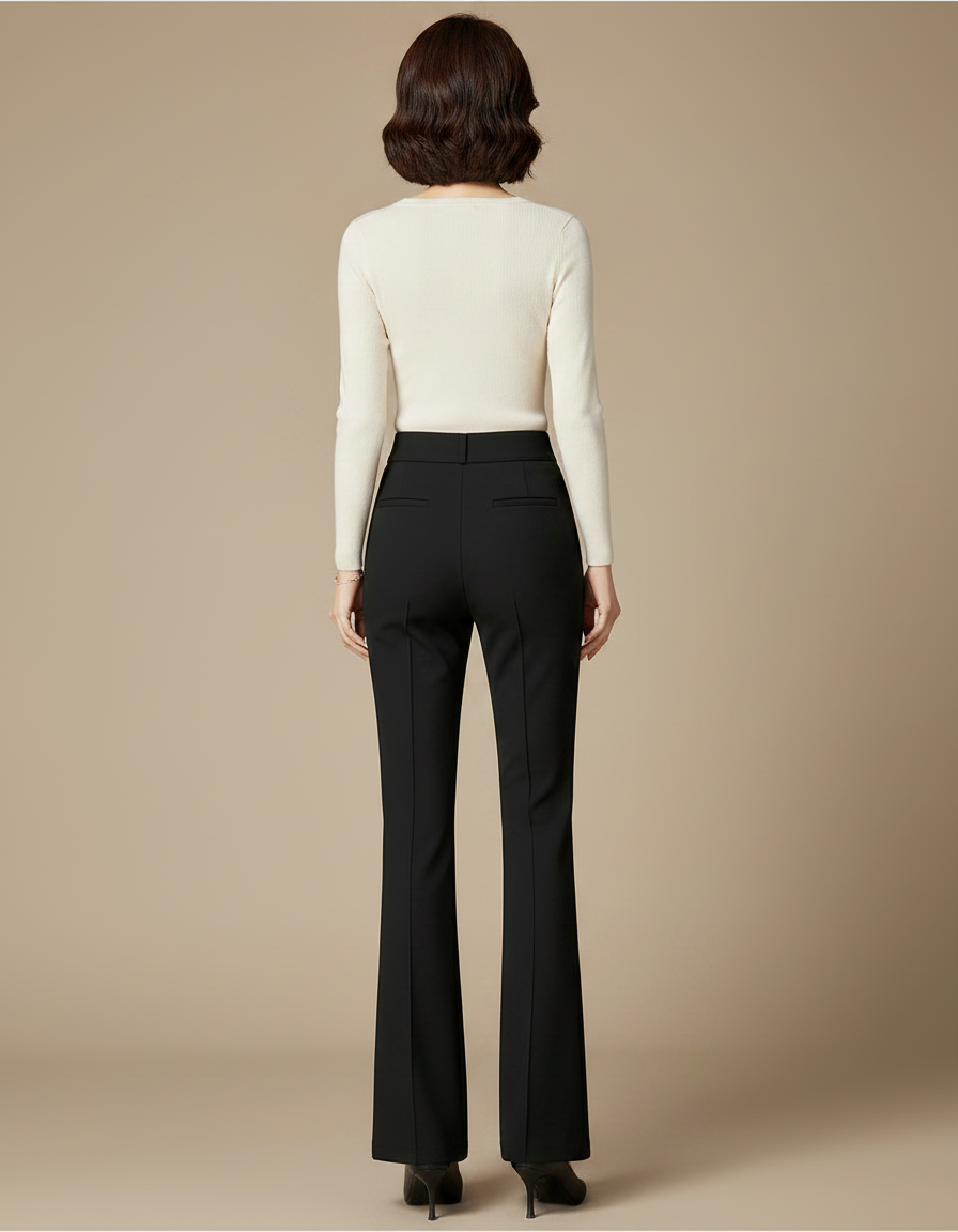 Pantalon Noir 328e - Polyester - vue 2