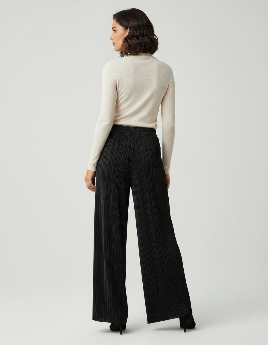 Pantalon Noir B90e - Polyester - vue 2