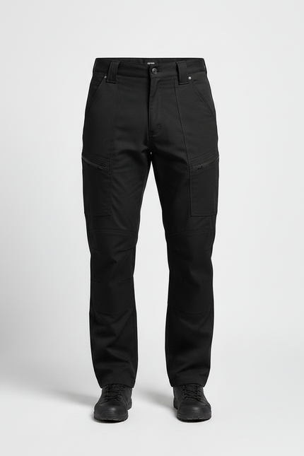 Pantalon Randonnée Noir - Polyester - vue 3