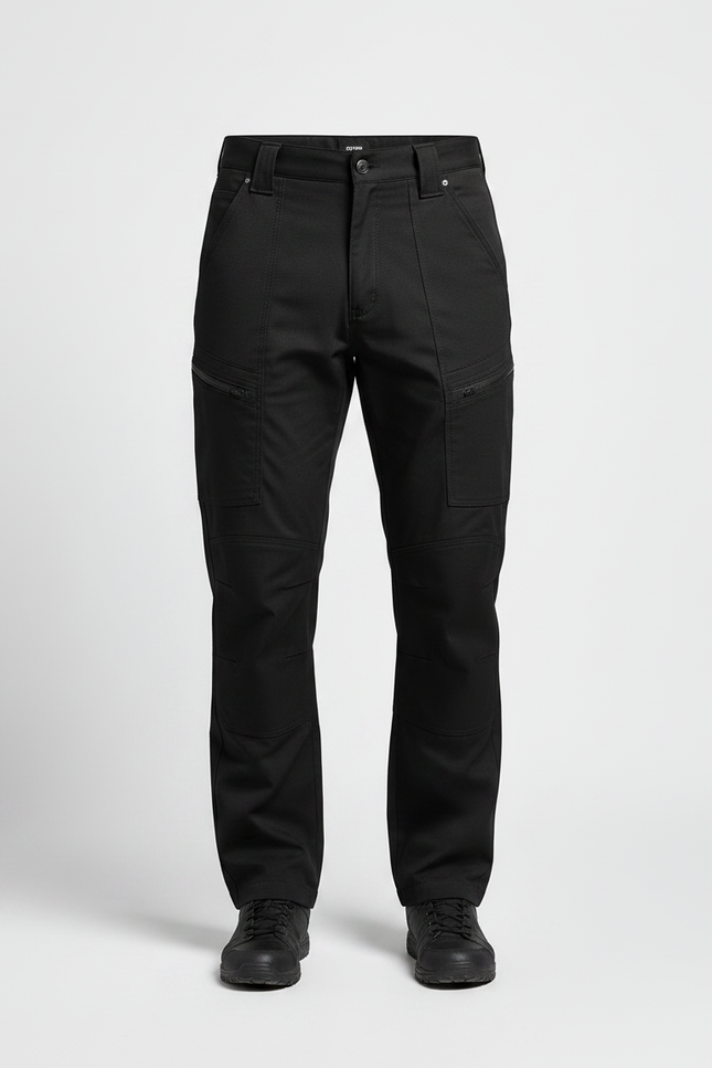 Pantalon Randonnée Noir - Polyester - vue 3