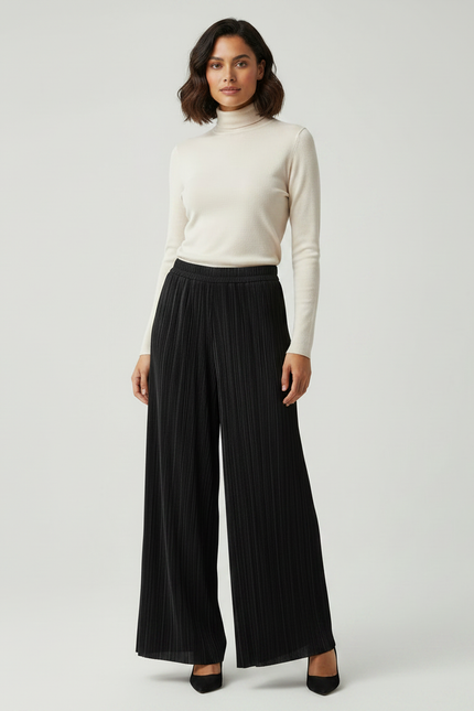 Pantalon Noir B90e - Polyester - vue 3