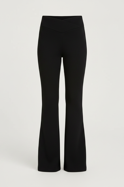 Pantalon Patte D Eph Noir - Maille - vue 2