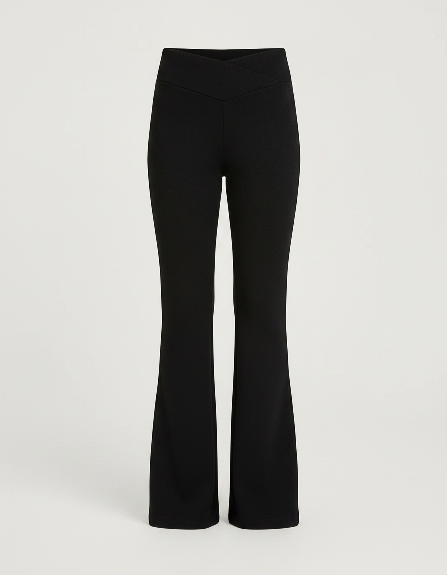 Pantalon Patte D Eph Noir - Maille - vue 2