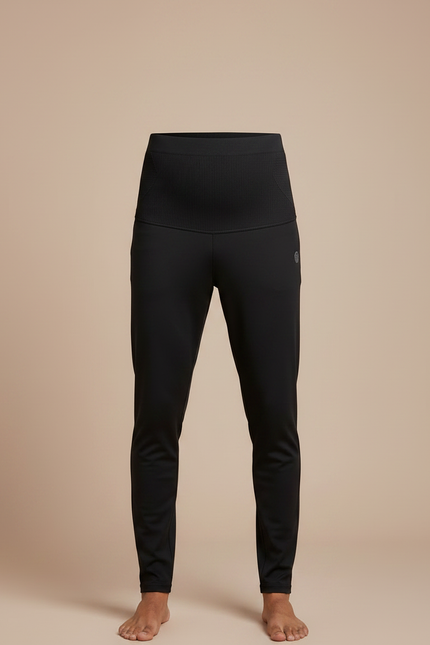 Pantalon Noir Ajusté Confortable Sport Homme - Maille - vue 3