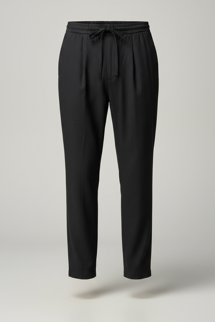 Pantalon Toile Noir - vue 3