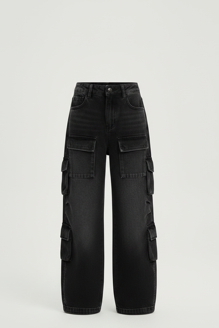 Pantalon Noir 533b - Jean - vue 3
