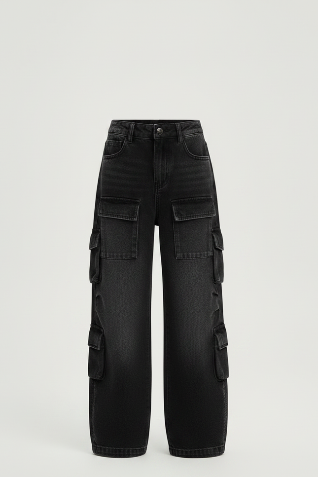 Pantalon Noir 533b - Jean - vue 3
