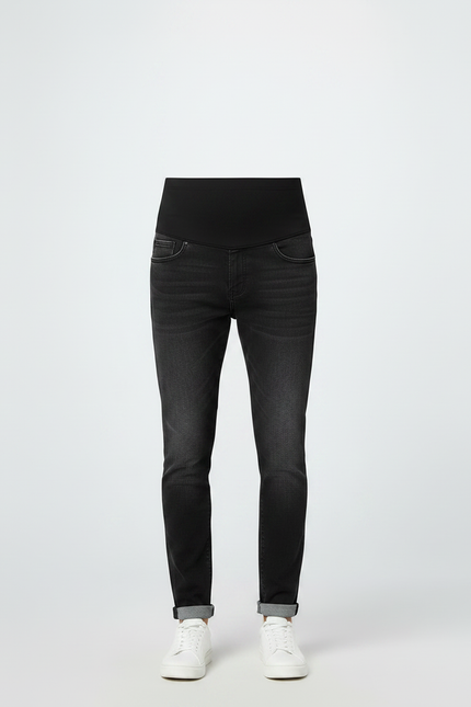 Pantalon Noir De Grossesse - Jean - vue 3