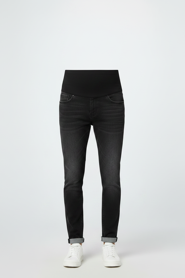 Pantalon Noir De Grossesse - Jean - vue 3