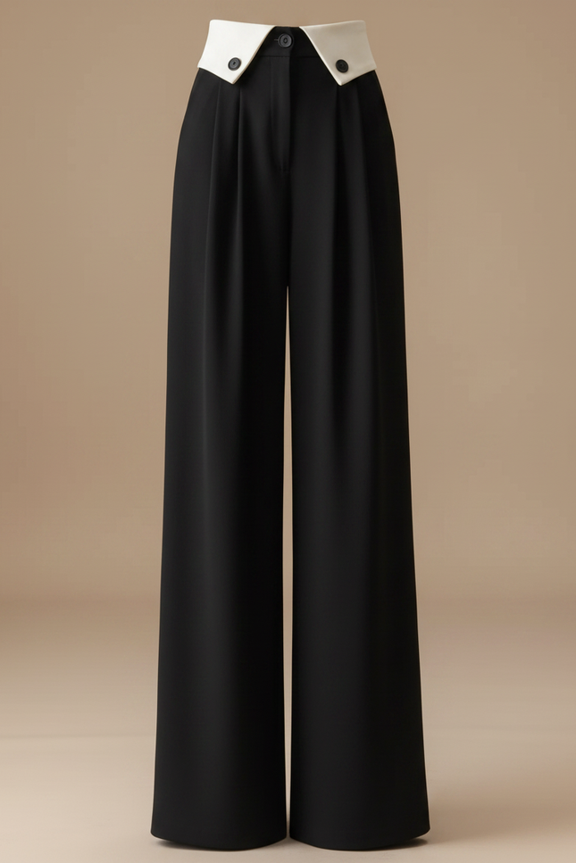 Pantalon Noir Dd7d - Polyester - vue 3