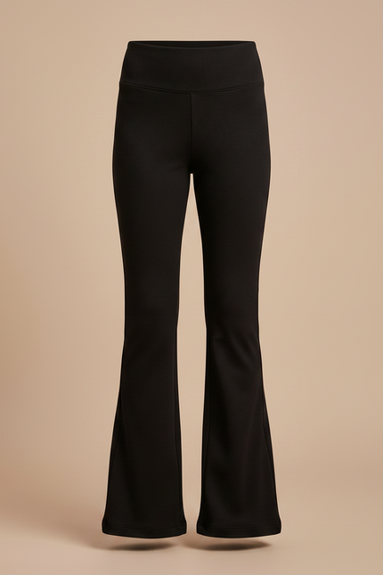 Pantalon Jazz Noir - Maille - vue 3