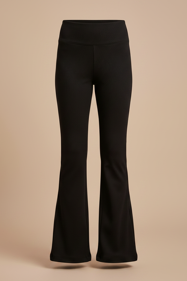 Pantalon Jazz Noir - Maille - vue 3