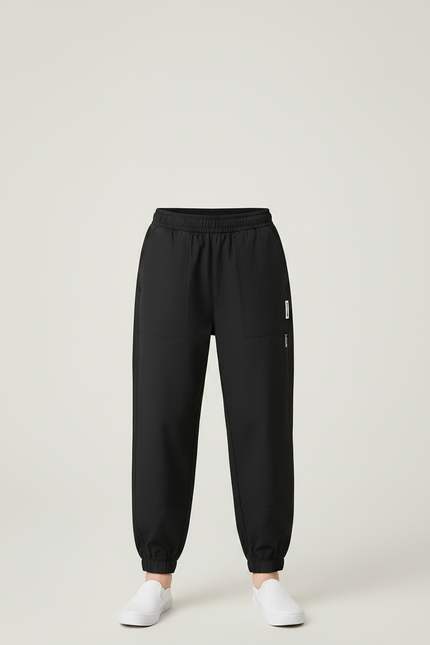 Pantalon Noir Sport Cargo Coton Décontracté Garçon - Polyester - vue 3
