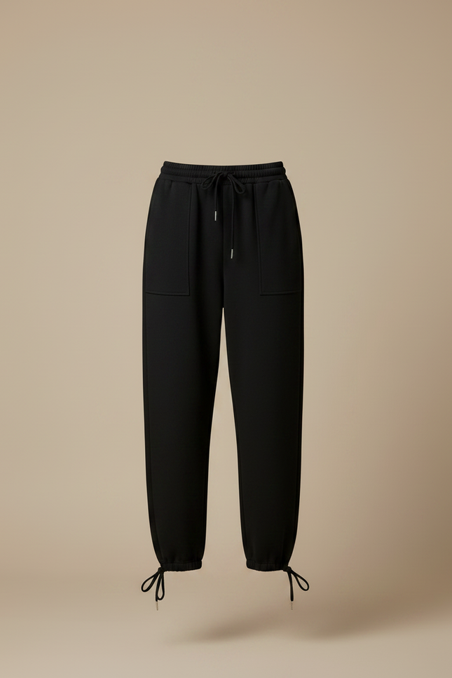 Pantalon Noir Bouffant - Molleton - vue 3