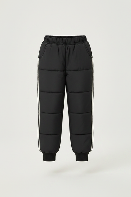 Pantalon Noir De Ski - Polyester - vue 3