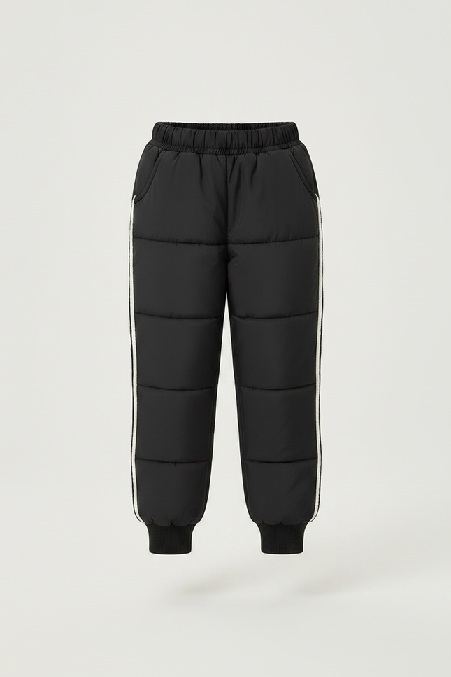 Pantalon Noir De Ski - Polyester - vue 3