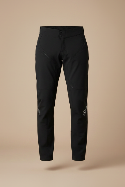 Pantalon Noir Technique Ajusté Respirant Homme - Polyester - vue 3
