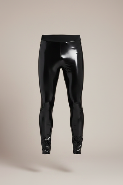 Pantalon Noir Latex - Simili cuir - vue 3