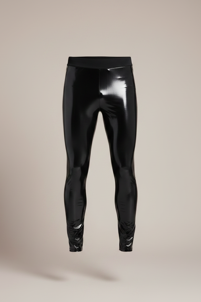 Pantalon Noir Latex - Simili cuir - vue 3