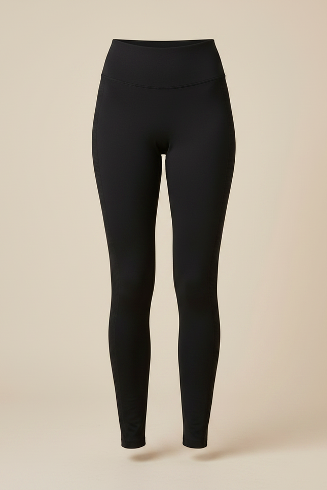 Pantalon Noir Legging Yoga Taille Haute Sculptant - Maille - vue 3