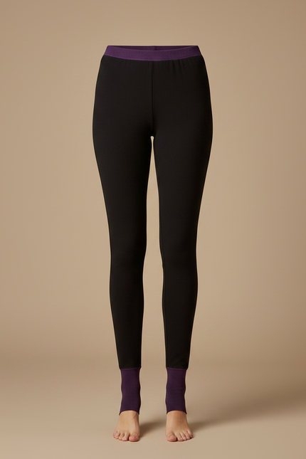 Pantalon Laine Femme Noir - vue 3