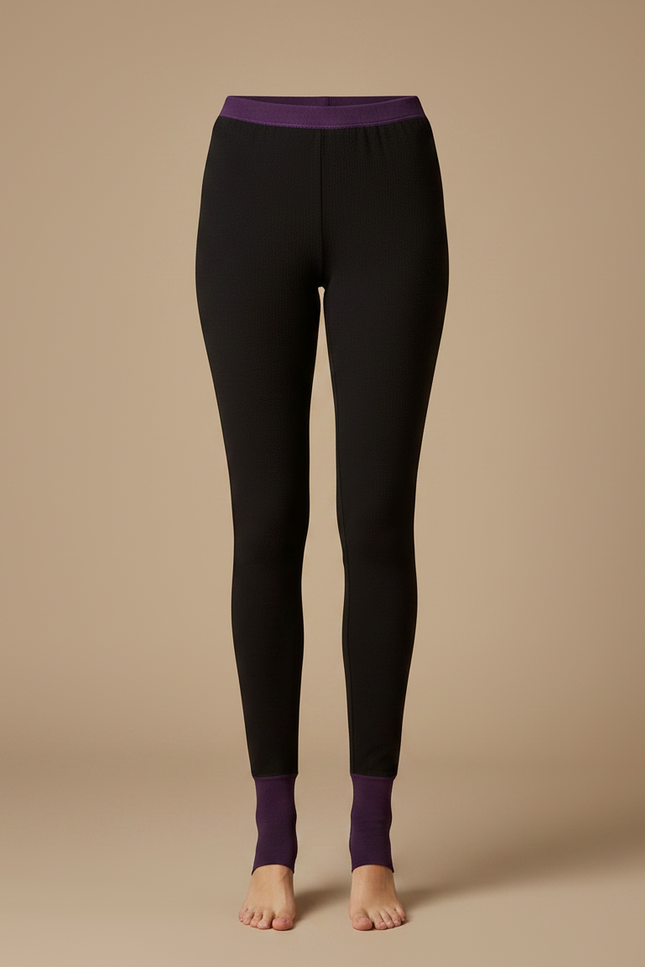Pantalon Laine Femme Noir - vue 3