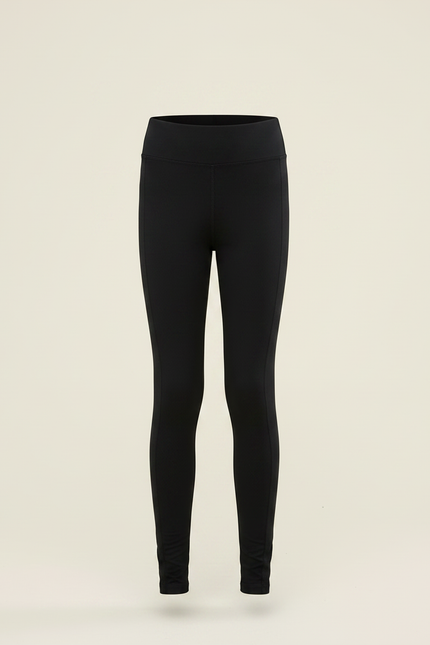 Pantalon Noir Legging Coton Spandex Enfant Sport - vue 3