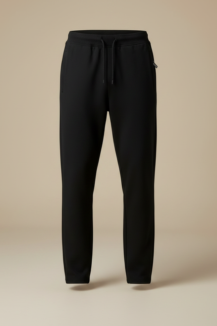 Pantalon Survetement Noir Homme - Molleton - vue 3