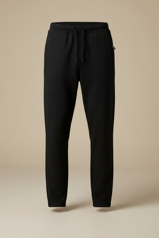 Pantalon Survetement Noir Homme - Molleton - vue 3
