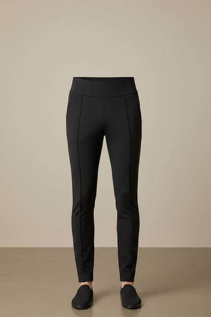 Pantalon Noir Slim Ajusté Homme Élégant - Polyester - vue 3