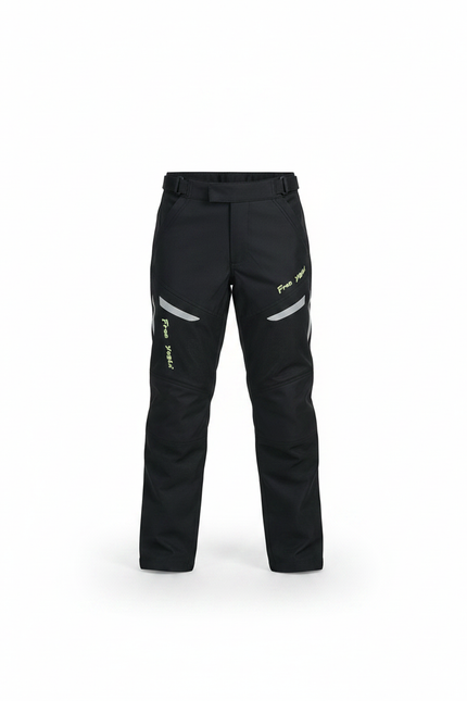 Pantalon Noir Moto Enfant Réfléchissant Imperméable Thermique - Polyester - vue 3