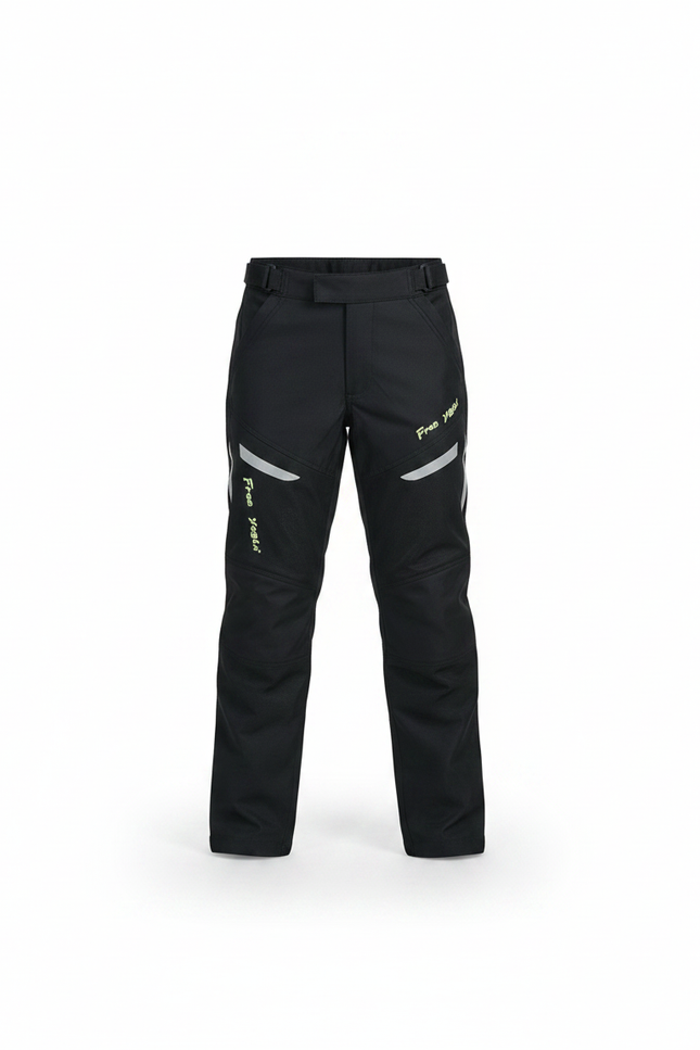 Pantalon Noir Moto Enfant Réfléchissant Imperméable Thermique - Polyester - vue 3