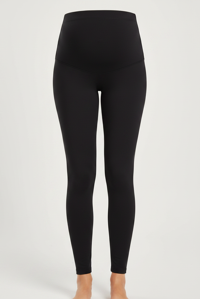 Pantalon Slim Noir Grossesse - Maille - vue 3