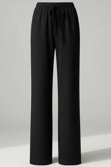 Pantalon Laine Noir Femme - vue 3
