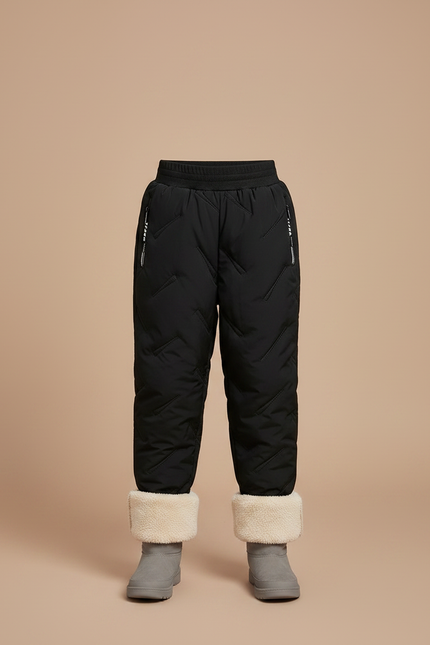 Pantalon De Ski Noir - Polyester - vue 3