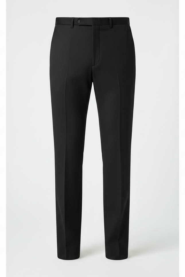 Pantalon Smoking Noir Homme - Polyester - vue 3
