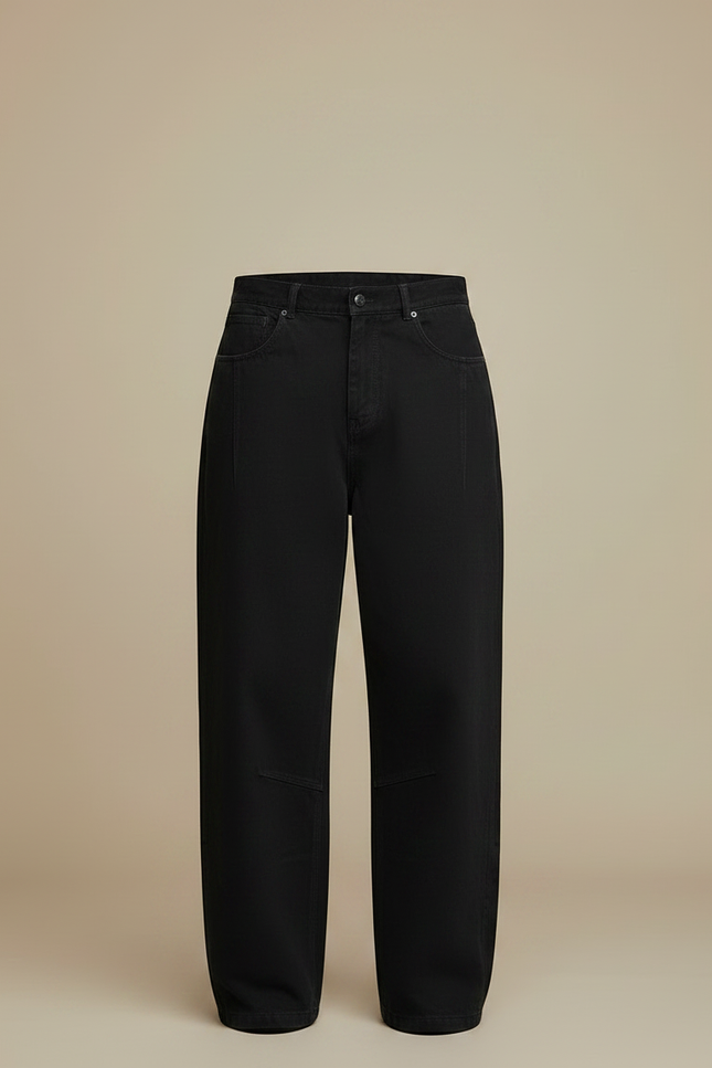 Baggy Pantalon Noir - Jean - vue 3